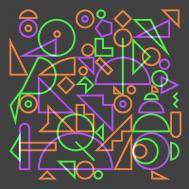 跳动的字体设计Skip Dolphin Hursh