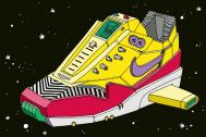 “Space Sneaker Project”：Nike与太空船的结合插画欣赏