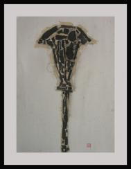 袁延堃纸上谈兵艺术作品