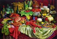 俄罗斯艺术家谢尔盖·安德里亚卡水彩作品欣赏