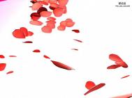 MAYA8 玫瑰花飘落教程