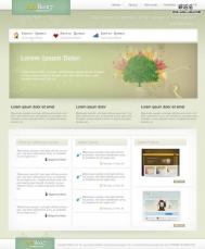 photoshop创建常见的网页风格教程系列一