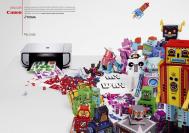 Canon佳能打印机炫彩创意广告欣赏[1P]