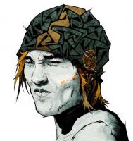 Andreas Preis 彩色人物素描欣赏