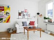 37平的小户型舒适的采光明亮基调