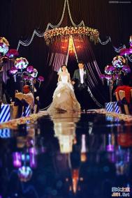 Photoshop详细解析室内婚片婚宴的整体色彩处理教程