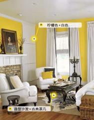 夏日香甜水果色 造就清新超动感客厅 　　