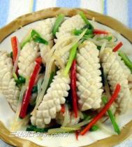 怎样将鱿鱼切出麦穗花刀