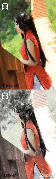 暴雪巧用photoshop教你如何把春游片子变成雪花那个飘