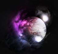 Photoshop用河流纹理图绘制一幅逼真的星云图教程