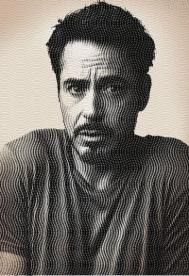 PS打造人民币纹理的波纹线人像海报照片效果