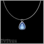 Photoshop绘制泰坦尼克号中“海洋之心”项链