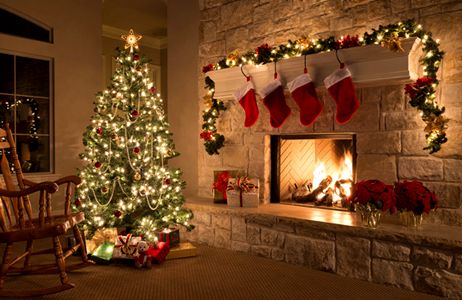 圣诞节怎么装饰壁炉 圣诞节装饰壁炉效果图