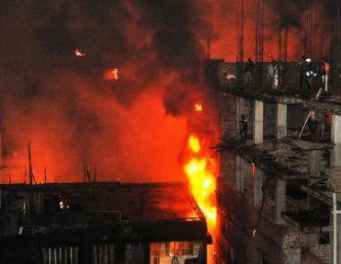 孟加拉国建筑起火 着火了怎么办