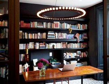 大面积书房设计 随时让精神旅行