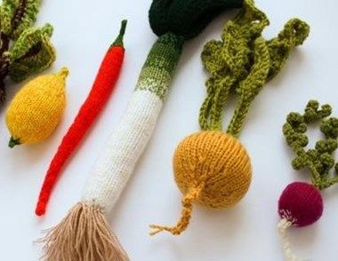 布艺手工制作蔬菜图片 一起来欣赏可爱的布艺蔬菜吧~