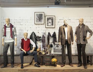 服装店面装潢陈列搭配诀窍