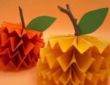 【手工折纸】怎么制作折纸苹果
