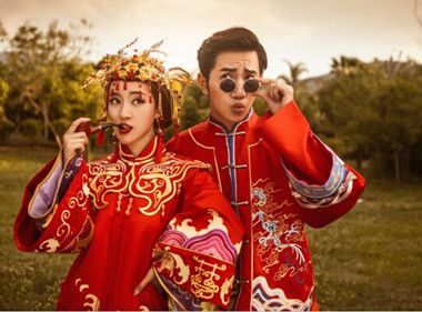 哪位明星的中式嫁衣让你怦然心动呢 明星款中式礼服推荐