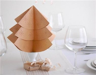 10个漂亮的手工圣诞树图片 都用纸制作而成