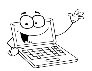 电脑的简笔画怎么画