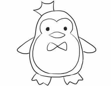 企鹅简笔画
