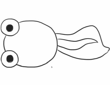 蝌蚪简笔画教程