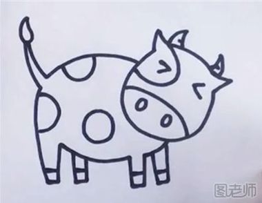 奶牛简笔画教程 奶牛简笔画怎么画？