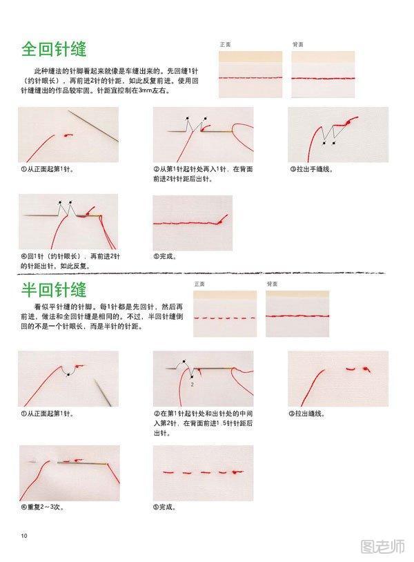 基础手缝法