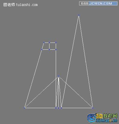 3Dmax制作千纸鹤多边形建模教程