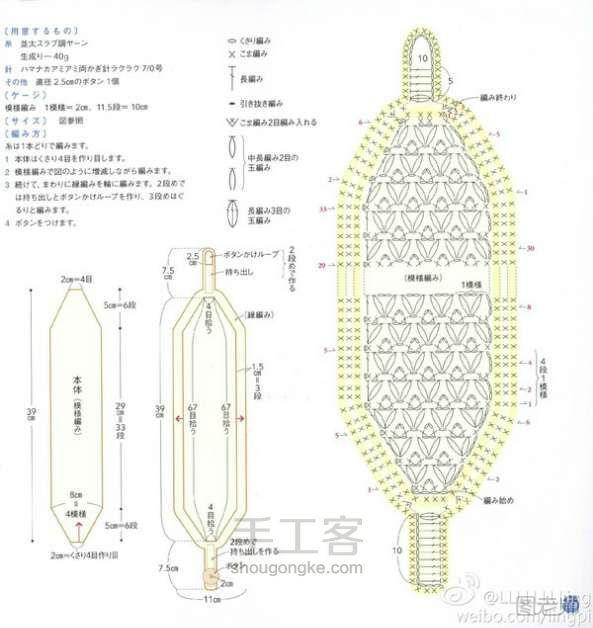 钩针发带教程  DIY手工制作教程 第2步