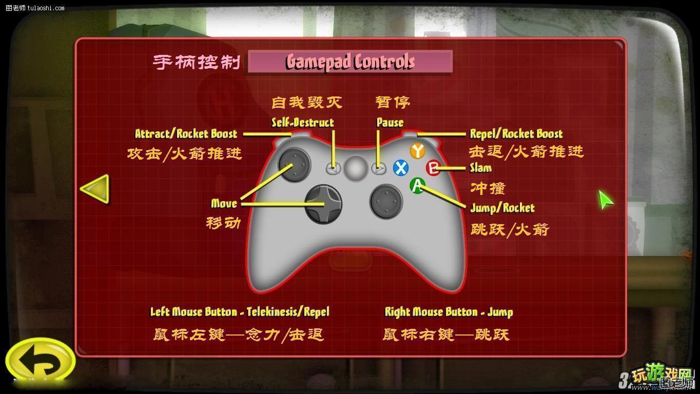 《外星粒子觅食传说》操作按键设置攻略