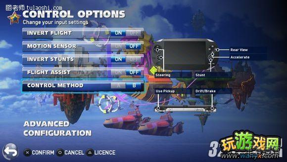 PSV《索尼克与世嘉全明星赛车》操作攻略