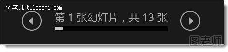 演示者视图 - “返回”和“下一张”按钮