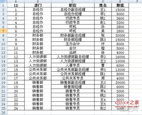 excel如何快速填充空值