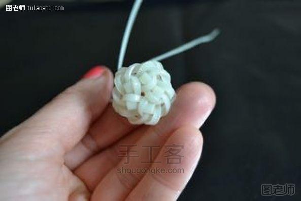 编织diy教程【图文】 DIY 尼龙扎线带变装饰花