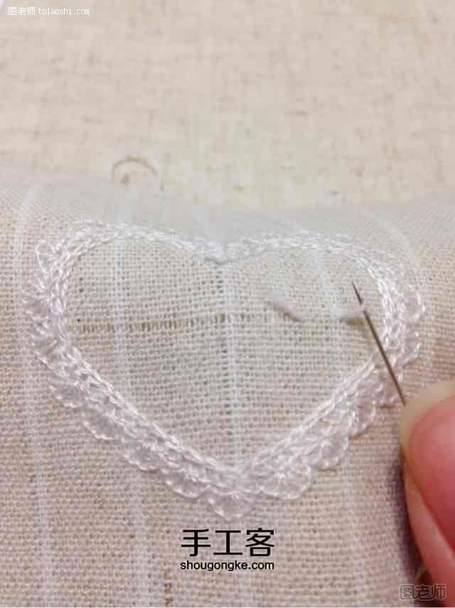 diy编织教程【图文】 最詳細的抽線刺繡針法教程「針插」