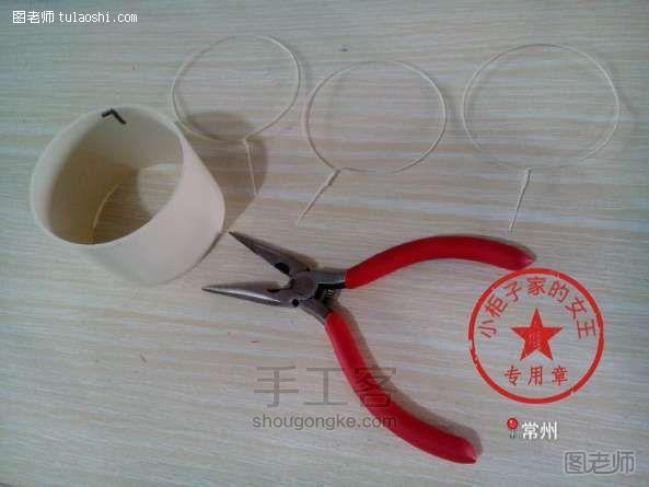 【图文】手工编织图片教程 DIY～篱落丝网花～酒杯玫瑰手工制作教程