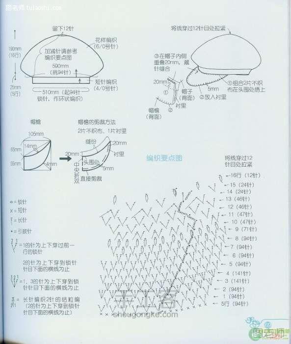 编织diy教程 让你的漂亮的围巾也成为你的衬托吧~完美组合