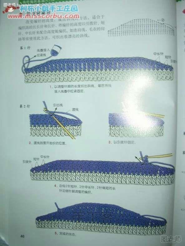 手工编织教程 手工书：新手必看基础钩针全攻略