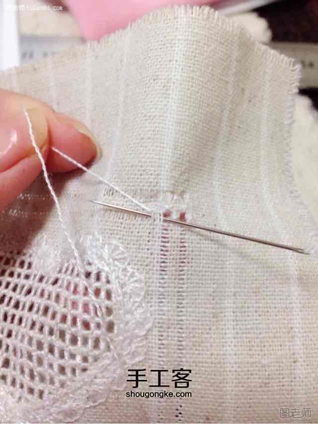 diy编织教程【图文】 最詳細的抽線刺繡針法教程「針插」