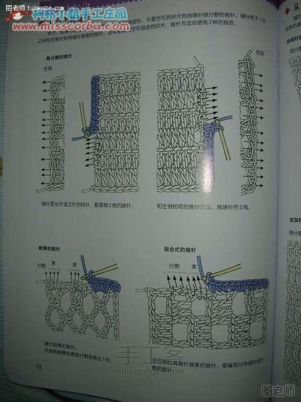 手工编织教程 手工书：新手必看基础钩针全攻略