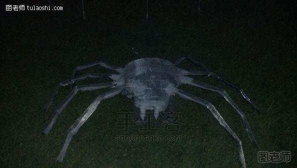 编织教程图解【图文】 Giant spider巨型蜘蛛