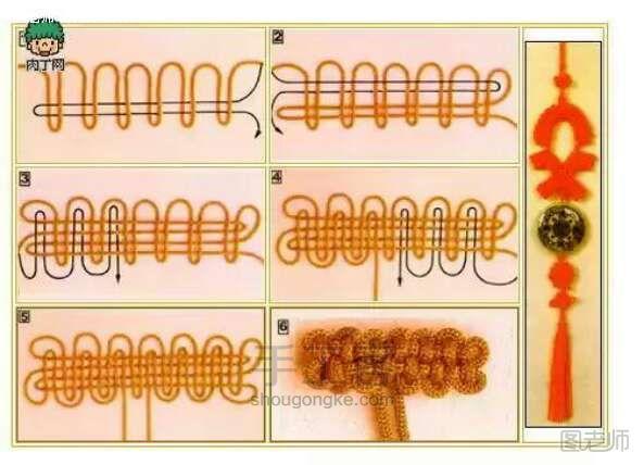 编织diy教程 各种中国结的基础编法