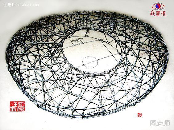 手工编织教程 手编出来的‘’鸟巢‘’