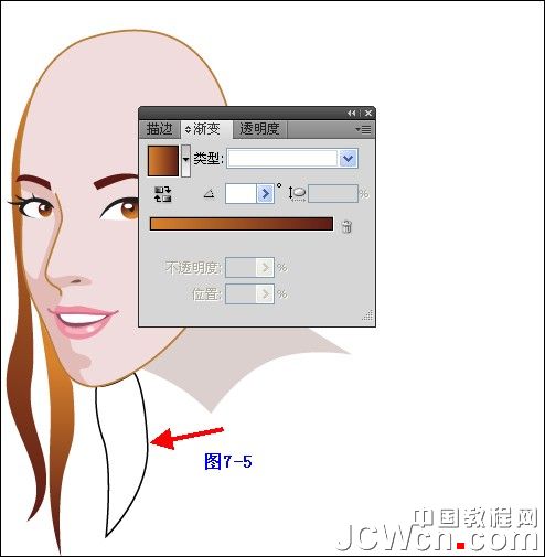 Illustrator鼠绘教程：插画人物系列之清纯美女的绘制_中国