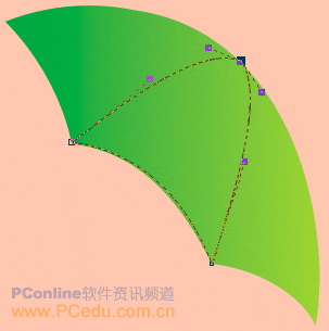 CorelDRAW教程：设计绘制一把漂亮的雨伞_中国