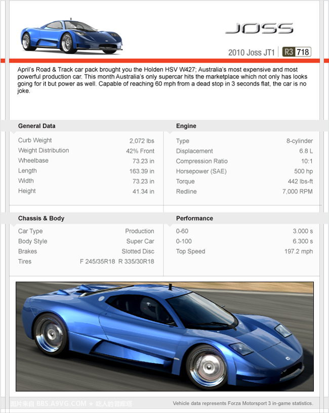 [XB360]《极限竞速3》最新DLC Exotic Car Pack预告片公布