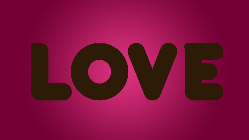 Chocolate Text Effect in Photoshop for Valentines Day Photo