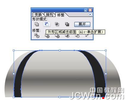 Illustrator鼠绘教程：渐变工具运用绘制金属闹钟_中国